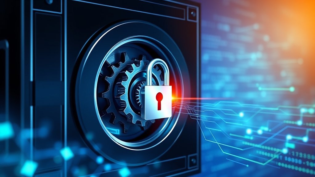 Geheime Drehung zur Sicherheit